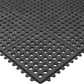 Ottomanson Heavy Duty Rubber Floor Mat – Non-Slip, Waterproof, Easy to Clean – Anti-Fatigue Mat for Commercial Kitchens, Restaurants, Workshops – Oil Resistant, Hose Washable – 36" x 36", Black