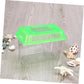 Betta Fish Tank LED Fish Tank Plastic Aquarium Gallon Fish Bowl Small Betta Tank Fish Box with Portable Goldfish Bowl Frog Suite Travel Green Portable Fish Tank Travel