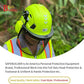 Forestry Safety Helmet with Build-in Visor Mesh Face Shield Ear Muffs 4 in 1 Chainsaw Safety Hard Hats