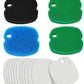 16 PCS Replacement Canister Filter Pads Compatible with SUNSUN HW-302/505A Polar Aurora 265 GPH CF-300, Aquarium Filter Sponge Pad Fish Tank Bio Floss Media