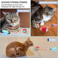 Speed 2.0 Tail Interactive Cat Toys for Indoor Cats, Chirping & Motion Activate Cat Toy, Smart Kitten Rolling Ball Moving Ball Toys, Rechargeable Dog Cat Bal l for Enrichment Exercise (Yellow)