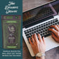 Writer's Tea Word Count - Energy Tea - Black Tea, Flavoring, Cinnamon, Rose Petals, and Orange Peel Tea Blend - Contains Caffeine - 20 Woven Sachets