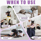 Recovery Suit for Dogs After Surgery, Professional Dog Surgical Suit for Female Spay, Male Neuter, E-Collar & Cone Alternative Dog Onesie for Abdominal Wounds Skin Disease, Purple, XXL