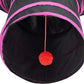 Tempcore 3 Way Collapsible Cat Tunnels, Indoor Cat Toys with Peek Hole & Ball, Perfect for Kittens & Rabbits