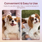 HICC PET Wipes for Dogs and Cats, Vet-Recommended Pets Cleaning Wipes, Deodorizing Hydrating, Nourishes Smoothes Fur, Fermented Coconut Oil Grooming Paws, Body and Butt, Thicken, Rose, 100 Count