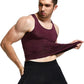 GKVK Mens Slimming Body Shaper Vest Shirt Abs Abdomen Slim