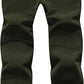 BenBoy Men's Snow Ski Outdoor Waterproof Windproof Fleece Cargo Hiking Pants
