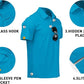 V VALANCH Mens Polo Shirts Short Sleeve Moisture Wicking Golf Polo Athletic Collared Shirt Tennis T-Shirt Tops