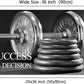 YeiLnm Workout Pictures for Home Gym Room Canvas Motivational Wall Decor 20"x36"