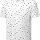Golf Shirts for Men - Moisture Wicking Short Sleeve Performance Sport Casual Striped Collared Mens Polo Shirt