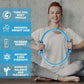 Syhood Pilates Ring 11. 81 Inch Pilates Circle Yoga Ring Magic Lightweight Flexible Workout Equipment for Fitness Physical Therapy Resistance Exercise Arms Legs