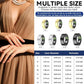 Smart Rings for Women Men,Fitness Tracker Ring,Heart Rate,Blood Oxygen,Blood Pressure,Step Tracker,Sleep Monitoring,No Subscription Fee,IP68 Waterproof Smart Ring for iphone&Android(Gold 13)