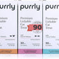 Purrly Healthy Premium Cat Treats Snack Topper Tuna Variety Bundle (90 Count) Lickable Wet Squeezable Hydrating Interactive Seafood Grain-Free Naturally Flavored Non-GMO No-Preservative