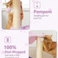 Flower Cat Scratching Post, 28" Cute Cat Tree Tower for Indoor Cats with Large Hammock Soft Perch Bed, Replaceable Toy Ball for Kittens, Purple