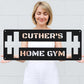 Custom Gym Sign, Sport Metal Wall Art,Personalized Fitness Room Sign, Home Decor,Gym Metal Wall Decor