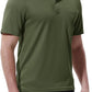 TBMPOY Men's Polo Shirts with Pocket Short Sleeve Quick Dry Casual Sports Outdoor Golf Shirt