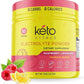 Keto Vitals Electrolytes Powder - Sugar Free Keto Electrolytes Powder with Potassium, Magnesium, Sodium, & Calcium - No Sugar Electrolyte Drink Mix & Hydration Powder, 60 Servings, Raspberry Lemonade