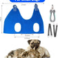 Pet Grooming Hammock for Small Dogs & Cats with Nail Clippers/Nail Trimmers/Grooming Scissors, Dog Grooming Harness for Nail Trimming, Pet Grooming Sling Helper