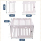 Dog Playpen with Door, DIY Shape Combination Puppy Pen,25.5" H 10-Panel Dog Fence,Non-Slip & Secure Pet Gate, Easy to Assemble(Standard Room)