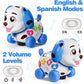 Musical Puppy Toys for 1 Year Old Boy Gift, Crawling and Walking Baby Toy 6-9-12-18 Month, Birthday Gift for 1 Year Old Boy Girl, Bilingual Infant Toys for 7 8 10 Month Olds (Blue)