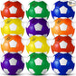Libima 12 Pcs Soccer Balls with Pump Official Size 3/4/5 Soccer Ball Bulk for Child Adult School Sport Training Practice Christmas Operation