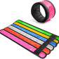LOBKIN Safety Bracelets, LED Slap Armband Kids Walking at Night Safe LED Light Wrist Light Reflective Belt, Magic Band Running Lights for Runners