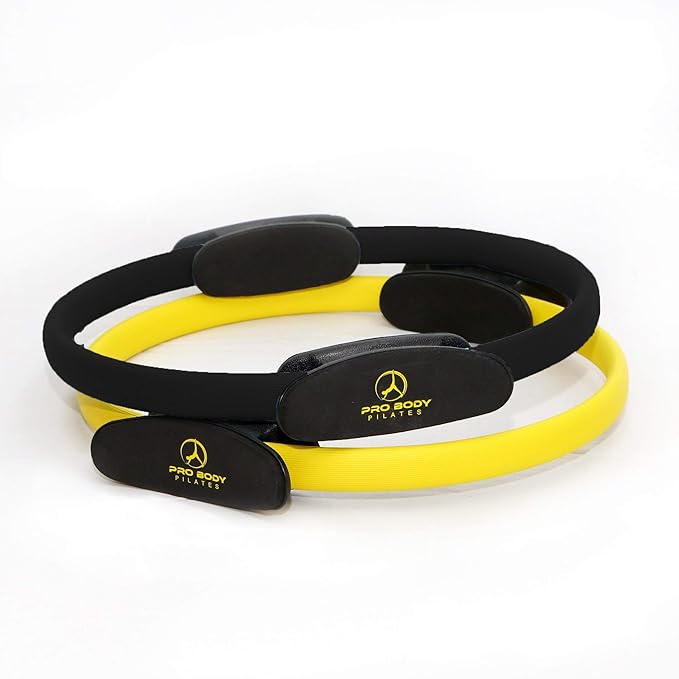 ProBody Pilates Fitness Circle – 14 Inch Pilates Ring for Focusing on Toning Inner Thighs, Arms, and Core