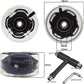FREEDARE Roller Skate Wheels 54mm/58mm and Bearings Indoor Outdoor Luminous Light Up 83A with T Tools for Double Row Skating and Skateboard (8 Pack)
