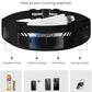 WATERFLY Running Belt Fanny Pack: Slim Breathable 4 Pocket Waist Bag for Men Women Sport Workout Exercise Fitness Phone Holder - Runner Marathon Jogging Waistband Fits ALL Phones Black