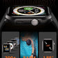 Smart Watch for Men for iPhone&Android: 100 Day+Battery Life, Smart Watch(Answer/Make Calls) with SpO2 Sleep Heart Rate Monitor,5ATM Waterproof,Fitness Tracker with 120+Sport,Reloj Inteligente Black