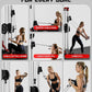 Wall Mount Cable Station, WM1 Cable Crossover Machine with 17 Positions, High and Low Cable Crossover Machine with Removable Footplate for Garage Home Gym