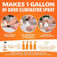 Angry Orange Pet Odor Eliminator Concentrate for Cat Urine and Smells - Fresh Scent - 8 oz (Makes 128 oz of Cleaner)