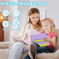 Kids Tablet｜Upgraded Android 14 Tablet 10 inch for Kids with Protective Case｜Octa-Core｜64GB｜1TB TF Card Expandable｜Dual Camera｜Parental Control｜Great Gift for Toddler(Purple)