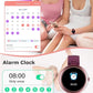 Fitness Tracker, Round Fitness Watches for Women with Bluetooth Call Heart Rate Monitor Sleep Tracker Calorie/Step Counter, Birthday Gift for Women Lady Mom Waterproof (Purple)