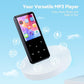 AGPTEK 64GB MP3 Player with Bluetooth, M3 2.4 inch Music Player with Speaker and FM Radio, Touch Buttons, Supports Up to 128GB(Black)