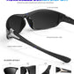 KALIYADI Polarized Sunglasses-Men Sports Sunglassses: Mens Sunglasses with UV Protection for Fishing Driving Cycling Running