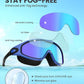 NSSIW Goggles Swimming Adult Swim-Goggles: Wide View with UV400 Protection Anti Fog No Leak for Men and Women 3 Pack