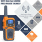 Woktok Kids Walkie Talkies, Long Range 2 Way Radio 22 Channel, Durable Toy Birthday Gifts for 6-12 Year Old Boys and Girls, Handheld Walkies Talkie for Outside Hiking Camping（No Batteries）