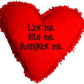 Yeowww! Heart Attack Pack: 3X 100% Organic Catnip Heart Cat Toys, Each with a Different Phrase