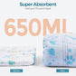 Male Dog Wrap, Disposable Dog Diapers, 40 Count, M (Waist 19.7”-23.6”), Wetness Indicator, Ultra Protection, Leak Proof, Super Absorbent, Soft