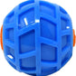 Nerf Dog 3in TPR EXO Squeak Ball - Blue/Orange