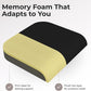 Kölbs Extra Large Seat Cushion, Stylish Plush Velvet Cover, X-Large Memory Foam for Office Chair, Floor Pillow, Cushion Back Pain Coccyx Pain Relief, Carry Handle (Extra Large)