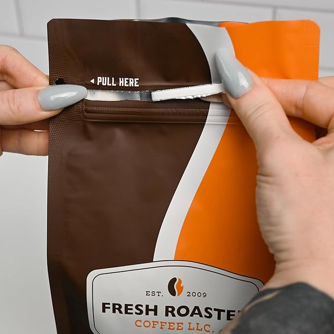 Fresh Roasted Coffee, Tiger Nebula, 2 lb (32 oz), Medium Roast, Kosher, Whole Bean