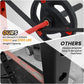 GaveeLife Power Cage, 2000 LBS Power Rack with Cable Cross-Over System, Multi-Functional Strength Training Squat Rack with LAT Pull Down System, Home Gym Equipment with Training Attachment, Red