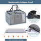 Cat Carrier for 2 Cats – Large Soft-Sided Pet Travel Carrier, Dual Compartments, Privacy Protection, Dog Carrier for Small/Medium Dogs, Home & Outdoor Use