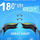 Swim Goggles, Unisex Adult Swimming Goggles Anti Fog Anti UV No Leakage Wide View for Men Women Youth