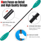 Kayak Paddle with Aluminum Shaft and Reinforced PP Blade, Floating Kayak Oar for Kayaking Canoeing and Boating, 220 cm/86 inches - 230 cm/90 inches
