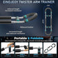 Twister Arm Trainer, Adjustable Chest Workout Equipment Upper Body Strength Training, Portable Power Twister Bar with Detachable Design, Arm Trainer, Home Gym & Travel Fitness Tool