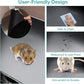 Guinea Pig Cage with Wooden Stand,Indoor Rabbit Hutch with 2 Stories,Hamster Cage with Anti Chew Ramp,Hideout, Platform, Pull Out Tray (Brown)