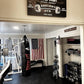 Tailored Canvases Personalized Gym Sign Wall Art Decor - Motivational Canvas for Home Gym, Workout Room, Garage, Fitness Center - Workout Inspirational Posters - House of Misery and Pain, Wooden 36x12in